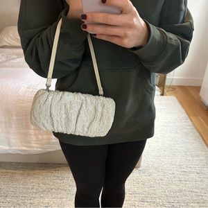 sold out staud bridal collection beaded purse. Worn once for my rehearsal dinner